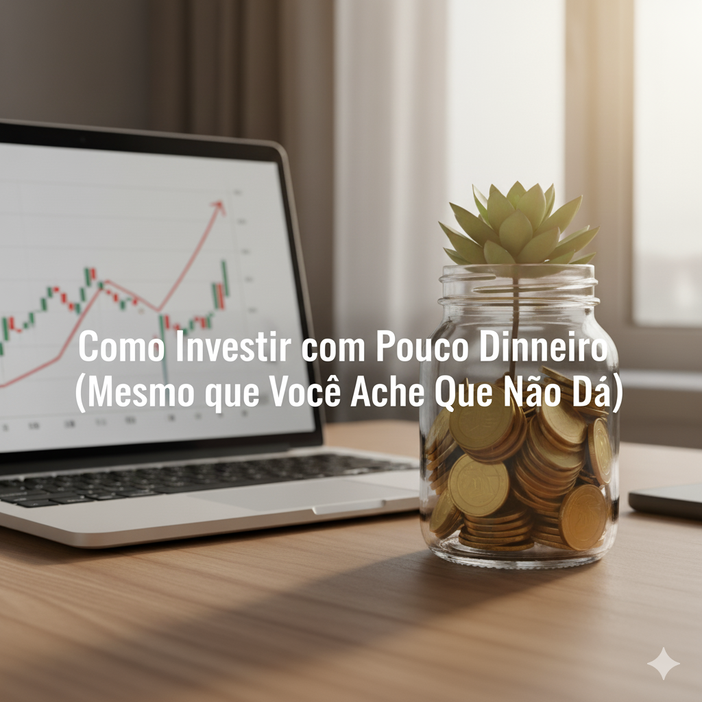 como investir com pouco dinheiro (mesmo que você ache que não dá)
