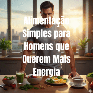 alimentação simples para homens que querem mais energia