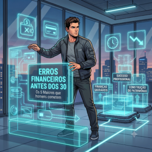 5 maiores erros financeiros antes dos 30