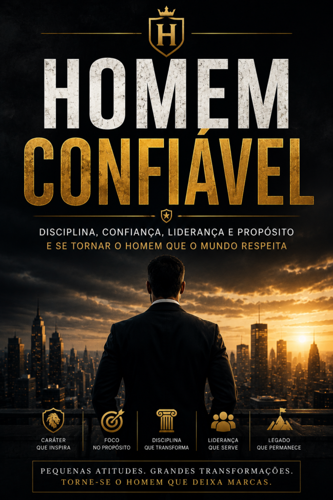 ebook principal homem confiavel capa