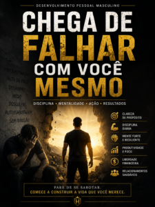 isca digital chega de falhar com você mesmo capa