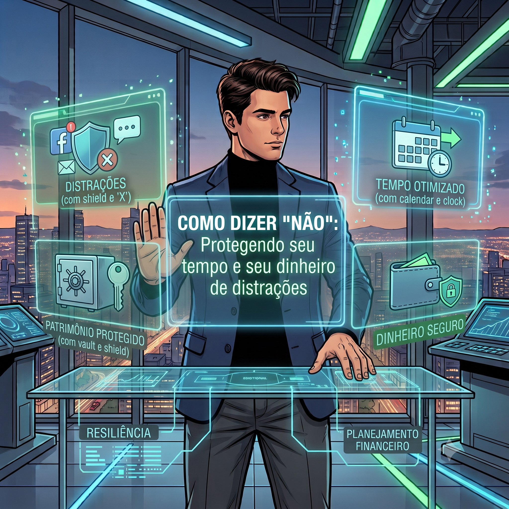 Home como dizer nao foco estrategico